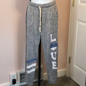 Ultra Flirt Light Gray Lightweight Sweatpants - LOVE Design